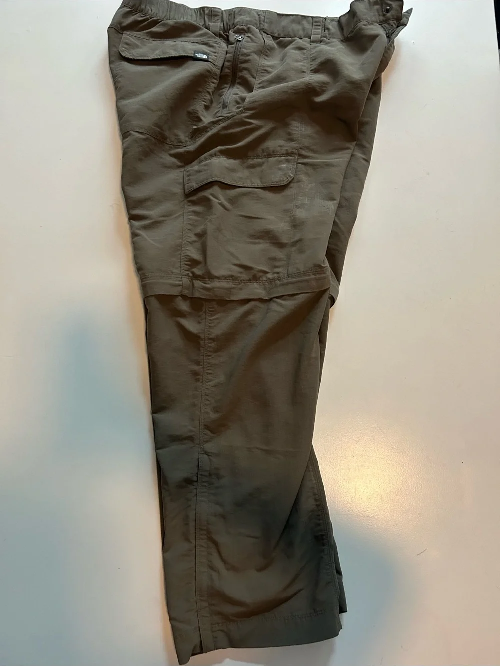 The North Face Men’s Convertible Cargo Pants in Olive